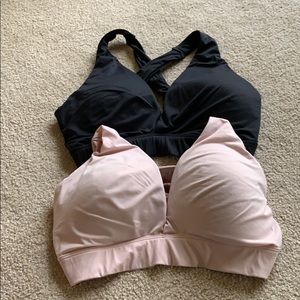 Auden - two crossback bralettes bundle